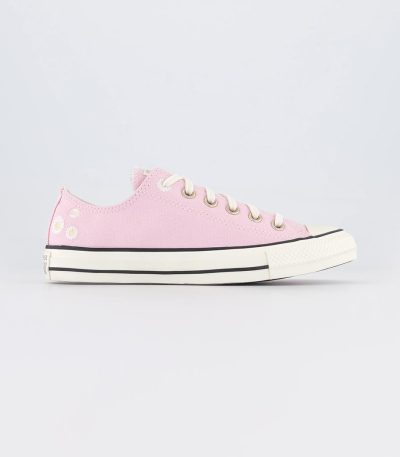 converse all star low trainers sunrise pink egret sunny oasis daisy